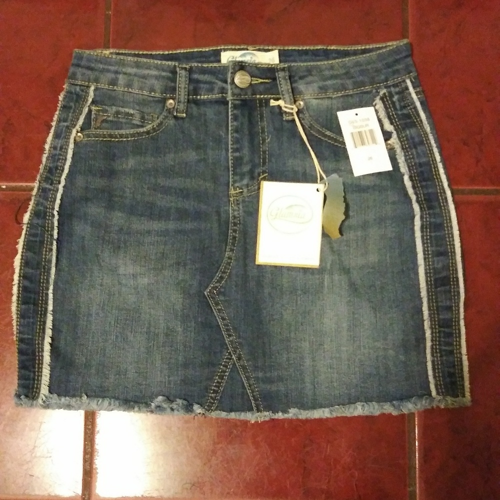 Vintage Inspired mini denim skirt